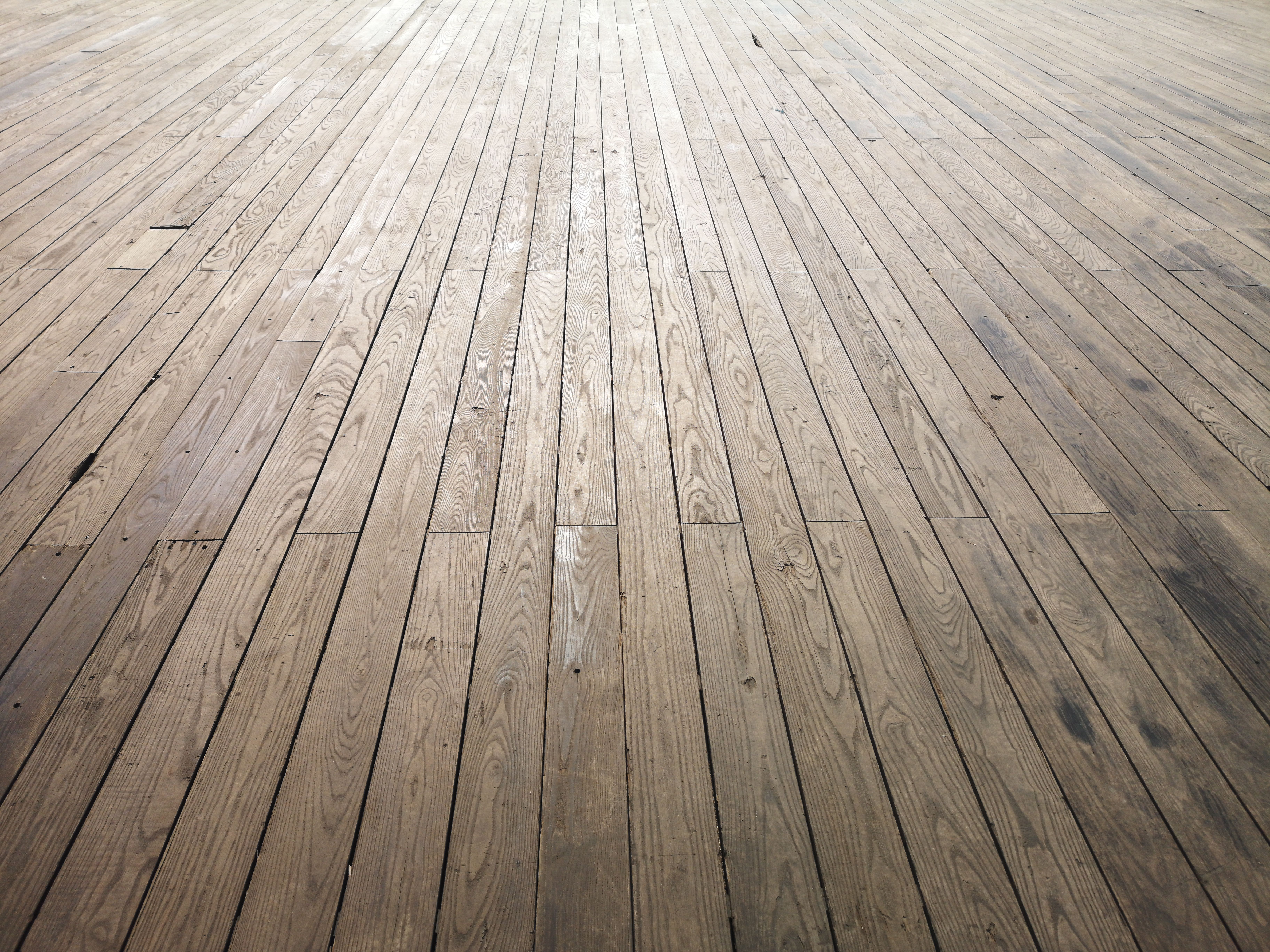 Finished laminate flooring showcasing a clean, modern look
