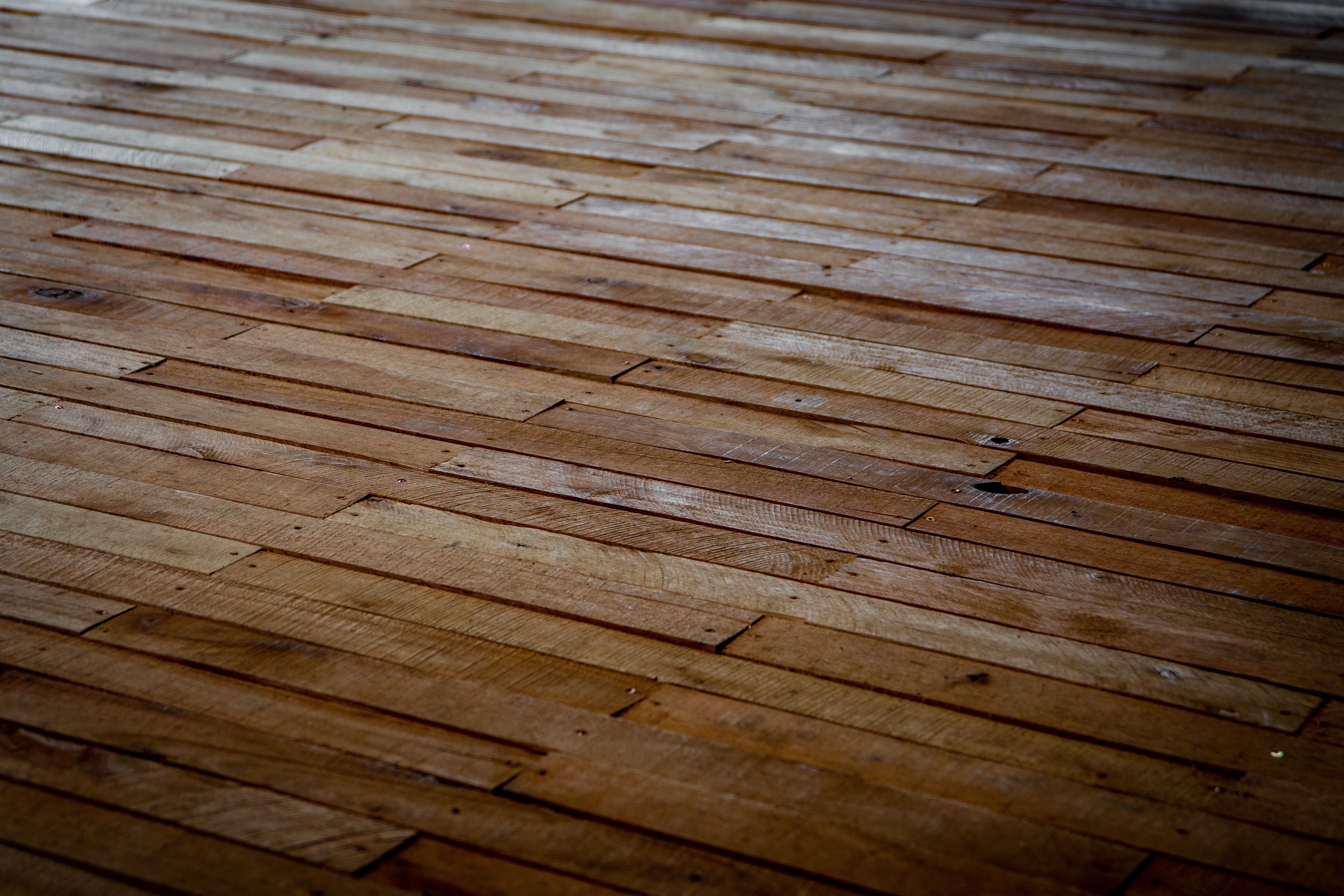 Beautiful hardwood flooring installation showcasing natural wood grain patterns